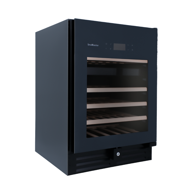 SnoMaster - 46 Bottle Pro Series Dual Zone Wine Cooler (VT-46PRO)