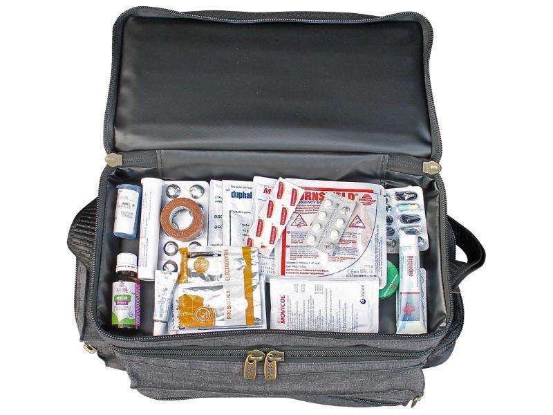 Camp Cover Vanity Bag Cotton Dark Grey