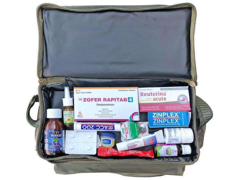 Camp Cover Vanity Bag Ripstop Khaki