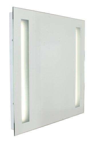 Bathroom Mirror W/Light 600mm White