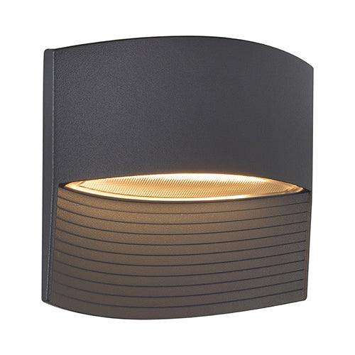 Lotus Led Wall Light 180mm Grey