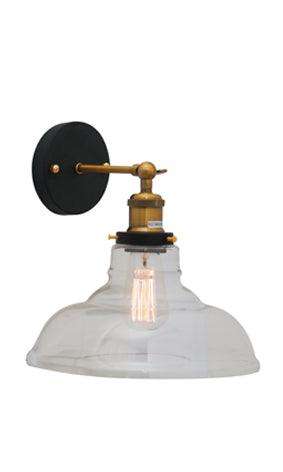 Farmhouse W/Light Antique Brass