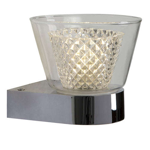 ***Led Monarch 1 Lt W/Light Chrome