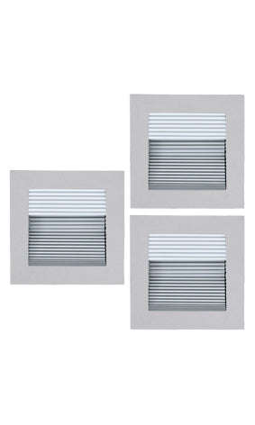 ***Led Glenn Recessed Silver