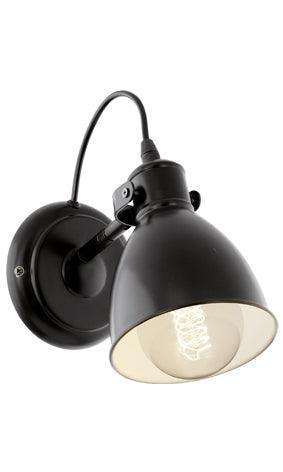 Priddy W/Light Black E27