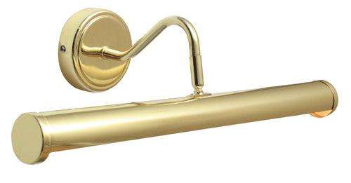 Picture W/Light Polished Brass