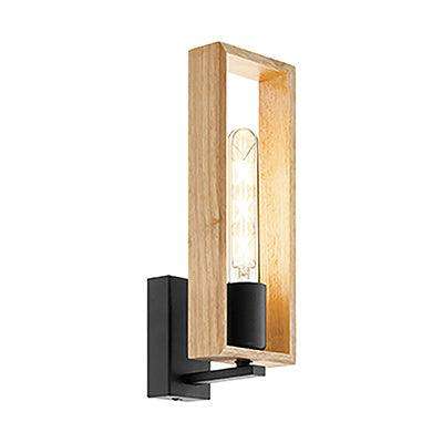 Littleton 1 Lt W/Light Black & Wood