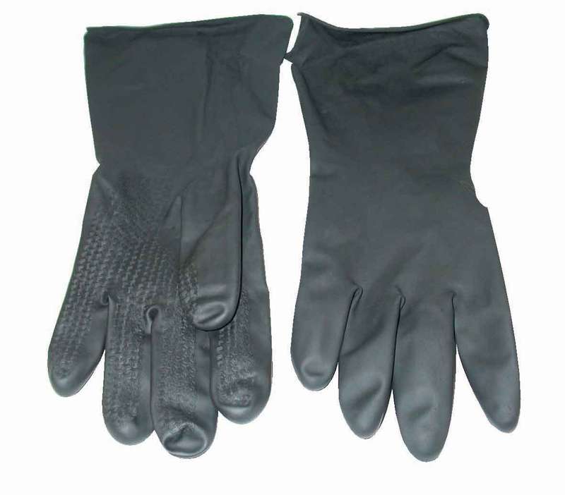 Glove Matsafe Latex Builder Black