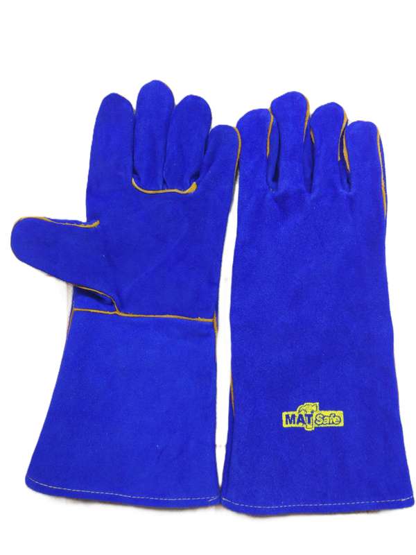 Glove Matsafe Welders Blue 6``