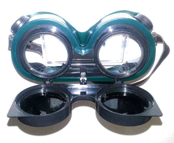 Goggle Matsafe Welding Flip Front Green