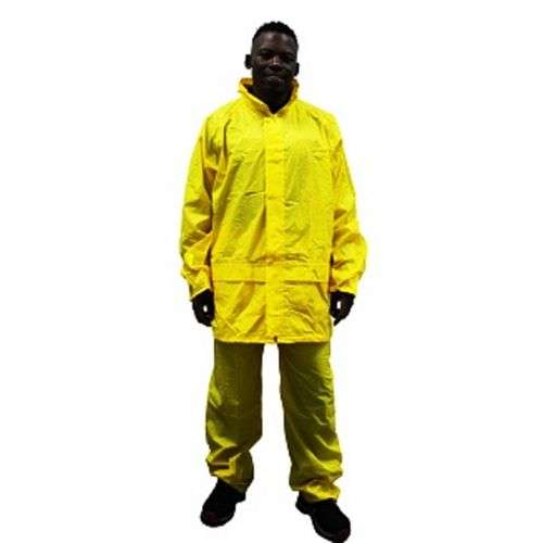 Rainsuit Msafe Yel R/Rized M 2 Pc+Hood