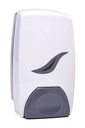 Soap Dispenser Pvc 1 L White/Grey Lockxxx