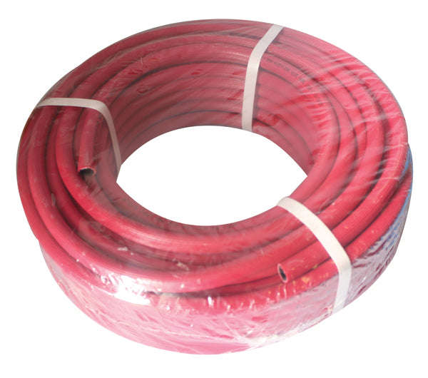Hose Gas Ribbed Ace Red/Brown 8 Mmx 30 M