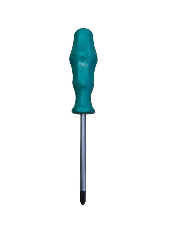 Screwdriver Wera Green Pozi No1 X 80 Mm