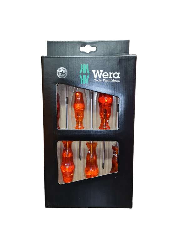 Screwdriver Set Wera Torx P/6 6333/6