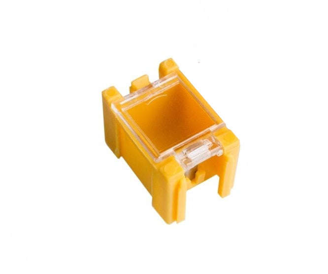 Mini Storage Box 25 X31.5 X21.5 Mm Yellow Wt 1 Yl