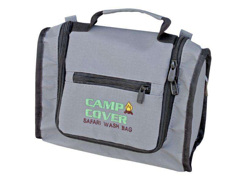 Camp Cover Wash Bag Safari Ripstop Charcoal
