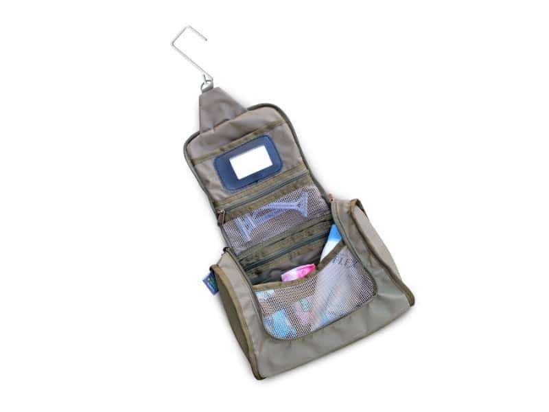 Camp Cover Wash Bag Safari Ripstop Khaki