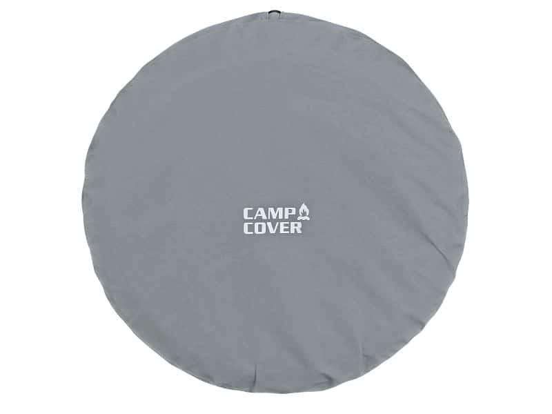 Camp Cover Wheel Cover Ripstop Large Charcoal 83cm