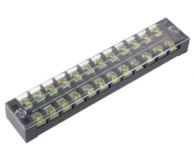 Barrier Terminal Block P/Mnt 12 W Cover 25 A X9789 B12 / Tb 2512 L