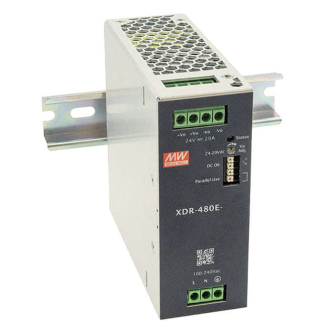 D/R Power Supply Slim In=220 V Out=24 V 20 A Xdr 480 E 24