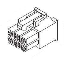 Housing Socket Dual 06 W 5557 Yy8 Cra06