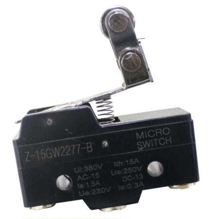 Large Micro Limit Switch Lever=25mm Double Roller Z 15 Gw2277 B