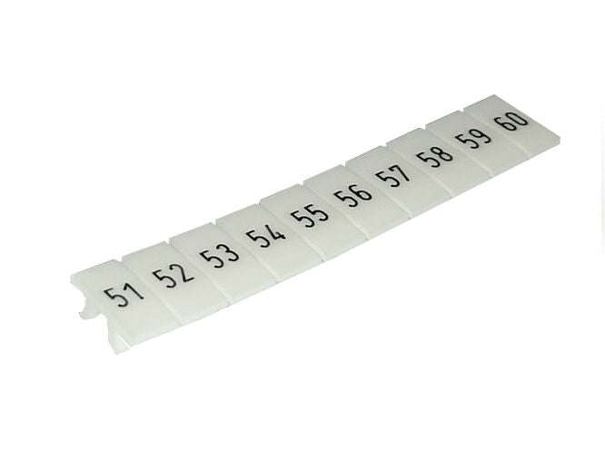 51 60 Horizontal Terminal Numbers Zb6 10 P 19 17 A(h)