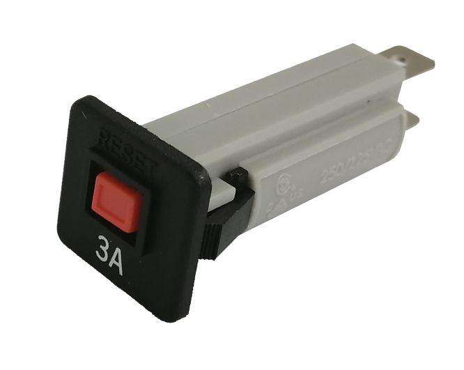 Panel Mount Miniature Circuit Break 250 Vac 3 A Ze 800 3 A / 201084