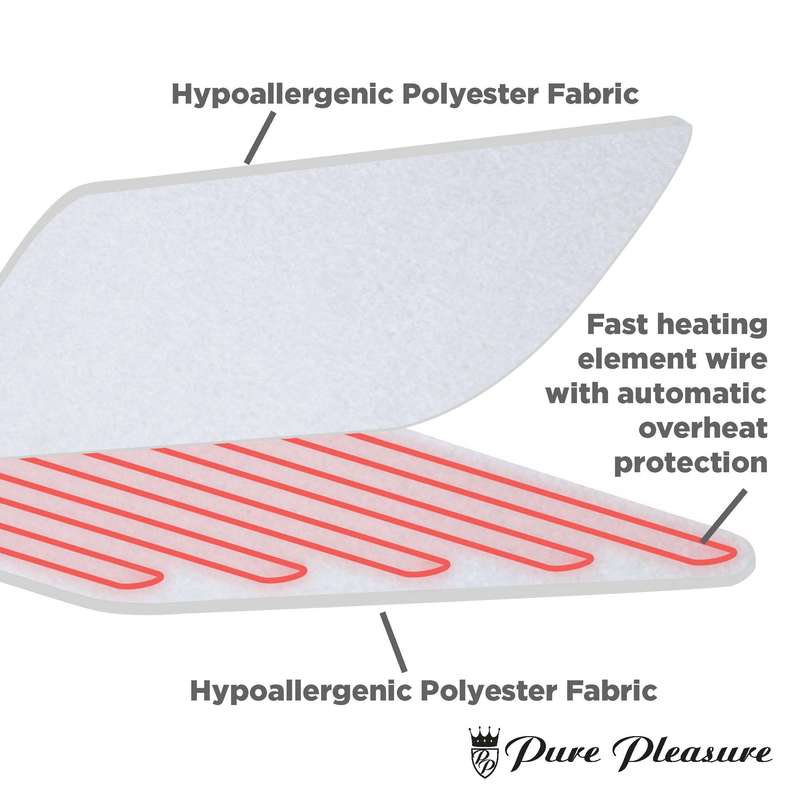 Needle Punch With Elastic Strap Electric Blanket