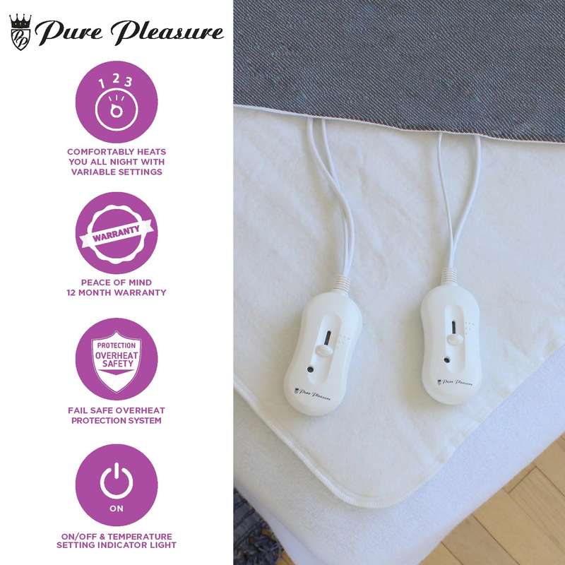 Tie Down Electric Blanket (Pp)
