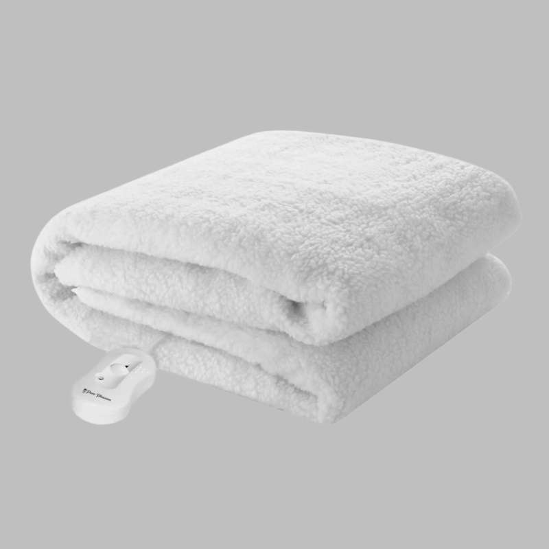 Sherpa Fitted Electric Blanket (Pp)