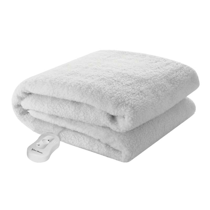 Sherpa Extra Length Fitted Electric Blanket (Pp)