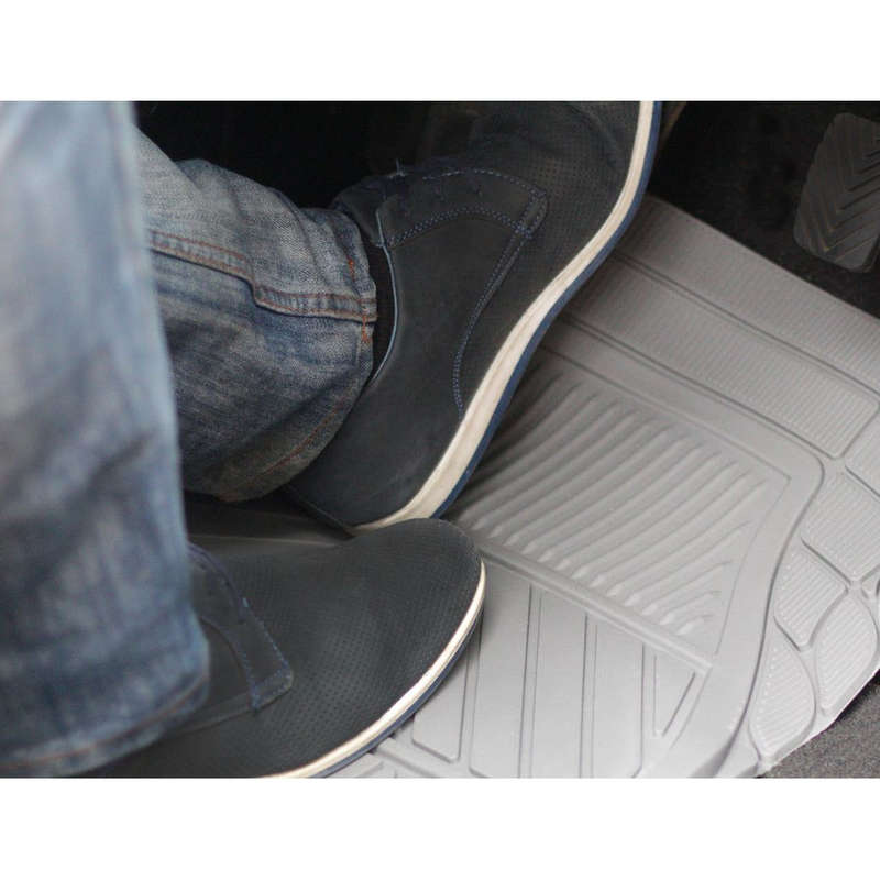 Car Mat 4 Pc Set Deep Trough