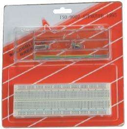 Breadboard 165x54 810 W/Wire Zsa120