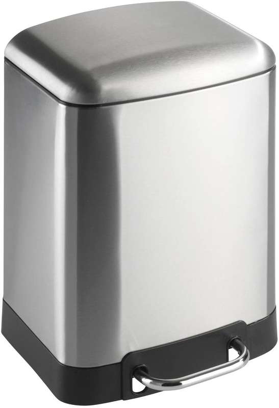 6 L Pedal Bin Studio Stainless Steel