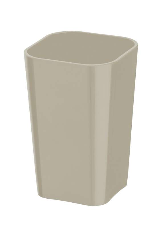Wenko Toothbrush Tumbler - Candy Range - Taupe