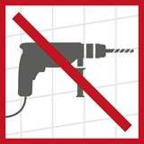 Wenko Vacuum-Loc Wall Shelf Maxi Milazzo - No Drilling Required