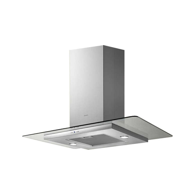 Elica 90 Cm Flat Glass Island Cooker Hood Stainles