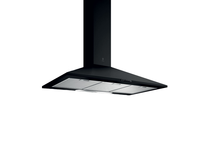 Elica 60 Cm Pyramid Style Cooker Hood Black