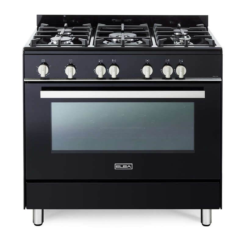 Elba Classic Lite 90 Cm 5 Burner Gas Cooker With Ga