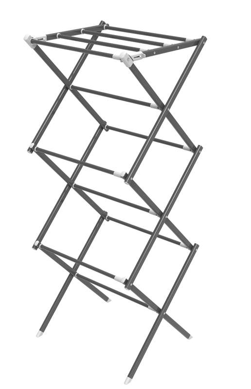 3 Tier Clothes Drying Stand Foldable, Extendable 7.5 M Capacity