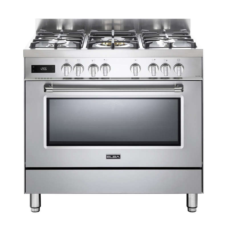 Elba Excellence 90 Cm 5 Burner Gas Cooker With Elec