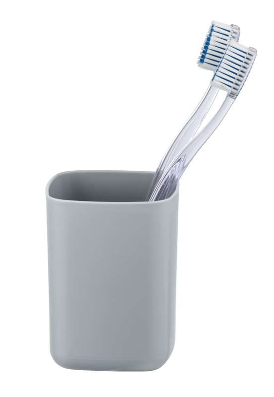 Toothbrush Tumbler Barcelona Range Grey Unbreakable