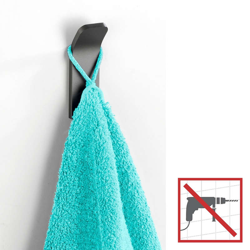 Wenko Wall Hook - Montella - Aluminium