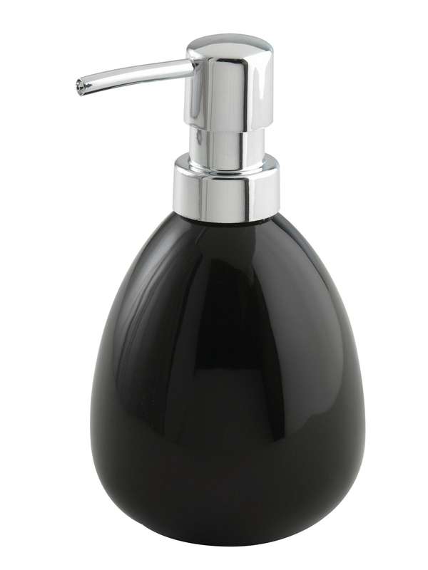 Soap Dispenser Polaris Range Black Ceramic