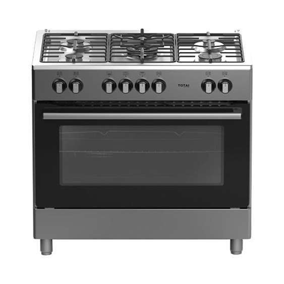 Totai Ts 90 Cm 5 Burner Gas Stove With Electric Ove
