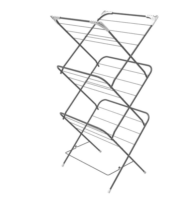 3 Tier Clothes Drying Stand, Foldable 13 M Capacity