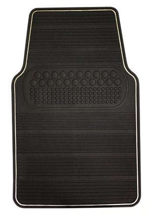 Car Mat 4 Pc Set Heavy Duty Classic
