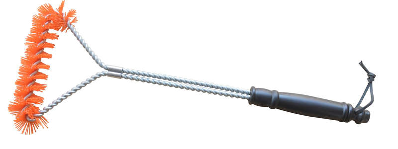 Long Handle Nylon Bristle Braai T Brush